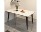 Household small household thickening dining table modern simple light luxury table