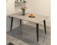 Household small household thickening dining table modern simple light luxury table