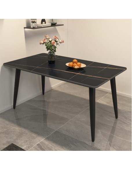 Household small household thickening dining table modern simple light luxury table