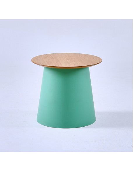 Simple living room small house tea table European round simple side table short table