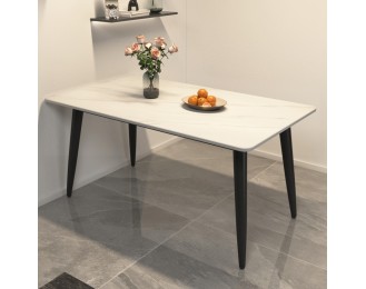 Household small household thickening dining table modern simple light luxury table
